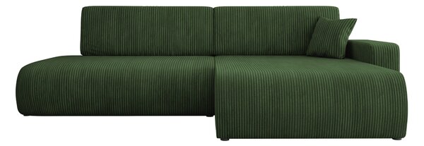Sarokkanapé Shelton 112, Kárpit, 82x262x145cm