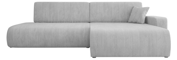 Sarokkanapé Shelton 112, Kárpit, 82x262x145cm