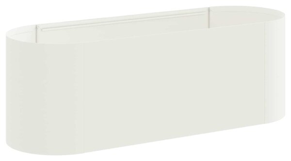 VidaXL Emelt kert ágyás Fehér 120 x 40 x 40 cm