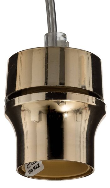 TK Lighting Cubus lógó világítás, átlátszó, üveg, Ø 30 cm, E27, dimmelhető, Tiszta / átlátszó, Nappali / Étkező, Üveg, Modern