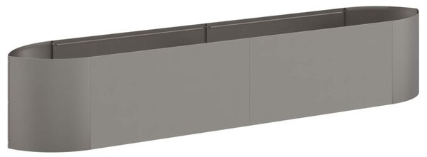 VidaXL Emelt kert ágyás Időjárásálló Acél 220 x 40 x 40 cm Acél