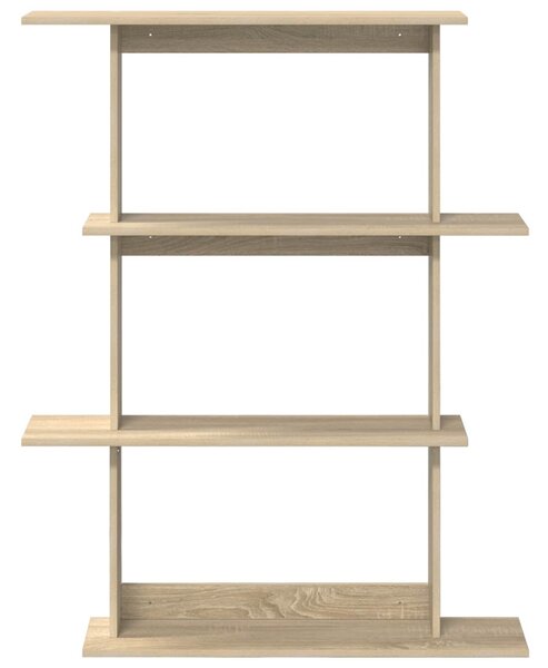 Fali Polc Egység Barna 100 x 20 x 126 cm Szerelt Fa
