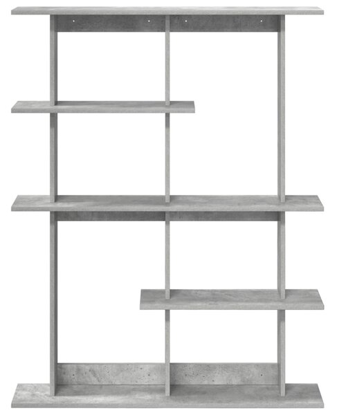 Fali Polc Egység Szürke 102 x 20 x 130 cm Szerelt Fa