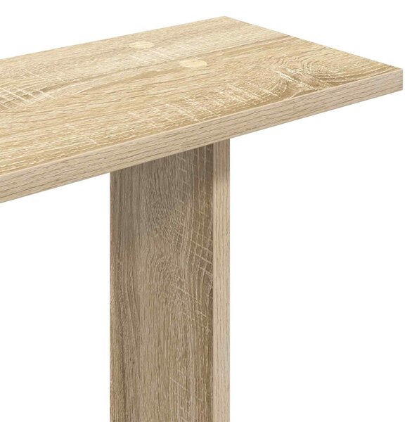 Falpolc Falra szerelhető Barna 100 x 20 x 75 cm Szerelt Fa