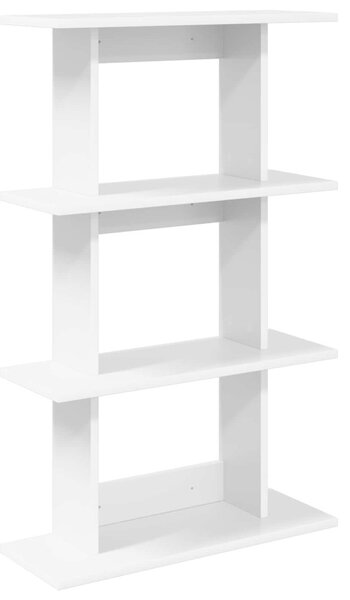 Falpolc Falra szerelhető Fehér 56 x 20 x 90 cm Szerelt Fa