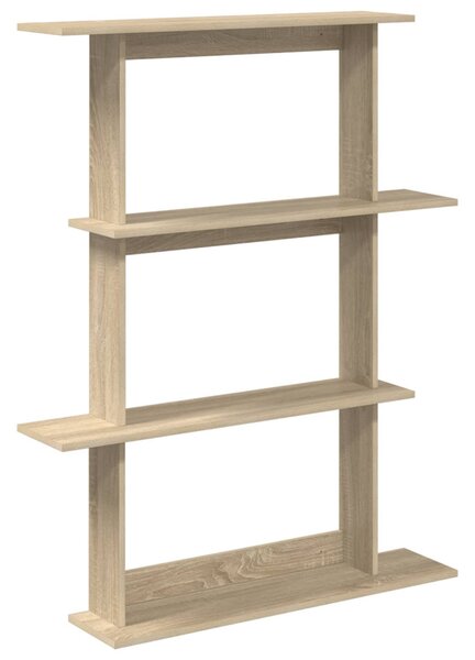 Fali Polc Egység Barna 100 x 20 x 126 cm Szerelt Fa