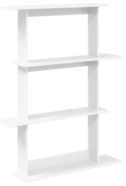 Fali Polc Egység Fehér 100 x 20 x 126 cm Szerelt Fa