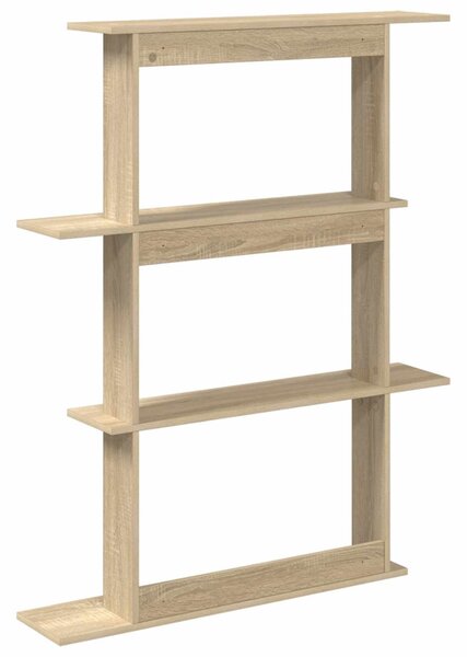 Fali Polc Egység Barna 100 x 20 x 126 cm Szerelt Fa