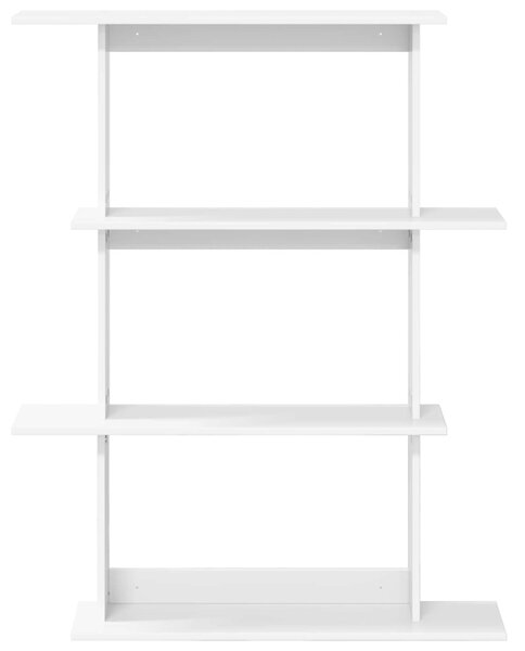 Fali Polc Egység Fehér 100 x 20 x 126 cm Szerelt Fa