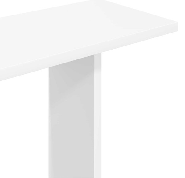 Falpolc Falra szerelhető Fehér 80 x 20 x 75 cm Szerelt Fa