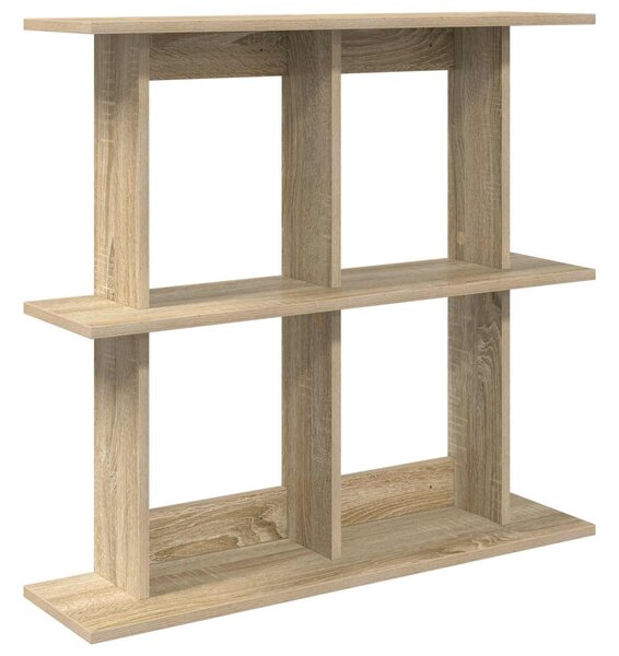 Falpolc Falra szerelhető Barna 100 x 20 x 75 cm Szerelt Fa