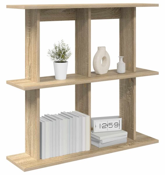 Falpolc Falra szerelhető Barna 100 x 20 x 75 cm Szerelt Fa