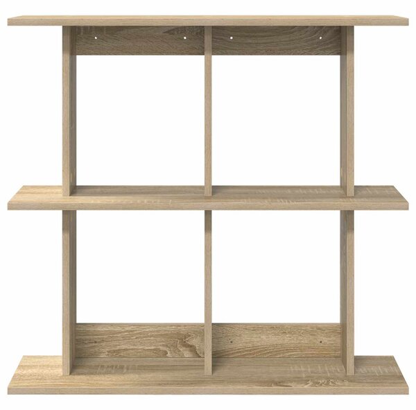 Falpolc Falra szerelhető Barna 100 x 20 x 75 cm Szerelt Fa