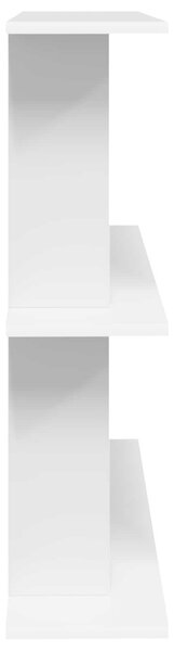 Falpolc Falra szerelhető Fehér 80 x 20 x 75 cm Szerelt Fa