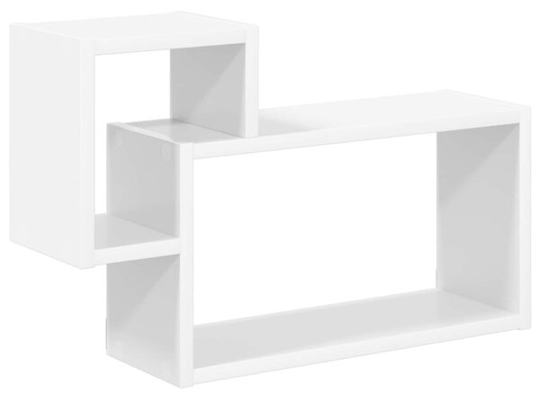 Falpolc Falra szerelhető Fehér 55 x 15 x 35 cm Szerelt Fa