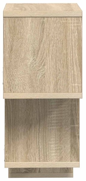 Lebegő polc Falra szerelhető Barna 87 x 20 x 55 cm Szerelt Fa