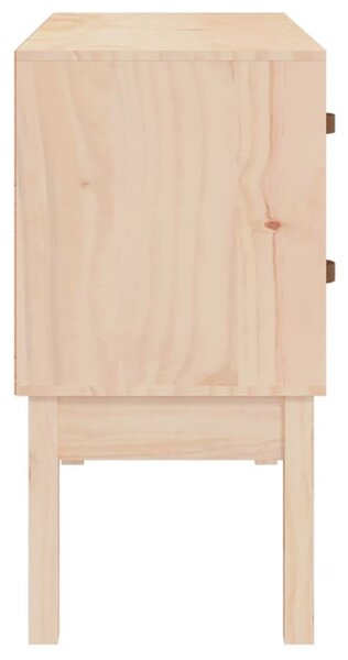 Tömör fenyőfa tálalószekrény 90x40x78 cm