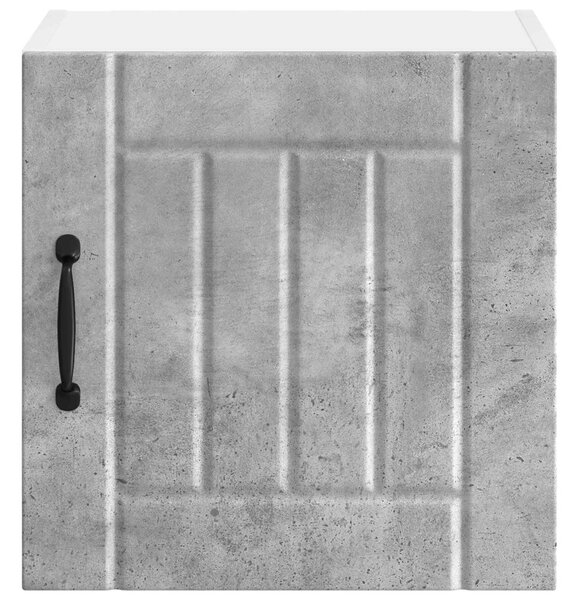 Fali Szekrény LUCCA Betonszürke 40 x 31 x 40 cm Szerelt Fa