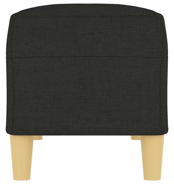 Fekete szövet pad 100 x 35 x 41 cm