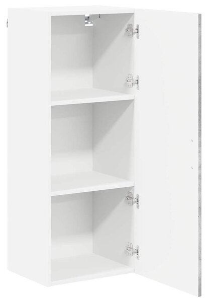 Fali Szekrény LUCCA Betonszürke 40 x 31 x 100 cm Szerelt Fa