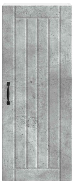 Fali Szekrény LUCCA Betonszürke 40 x 31 x 100 cm Szerelt Fa