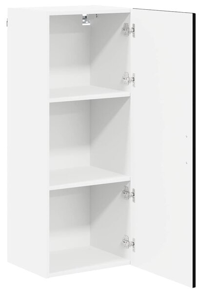 Fali Szekrény LUCCA Fekete 40 x 31 x 100 cm Szerelt Fa