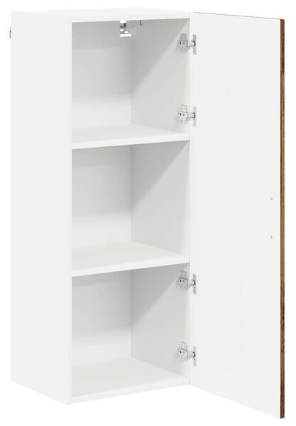 Fali Szekrény LUCCA Antik Fa 40 x 31 x 100 cm Szerelt Fa