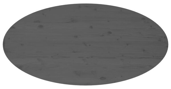 Szürke tömör fenyőfa dohányzóasztal 110 x 55 x 45 cm