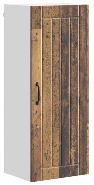 Fali Szekrény LUCCA Antik Fa 40 x 31 x 100 cm Szerelt Fa