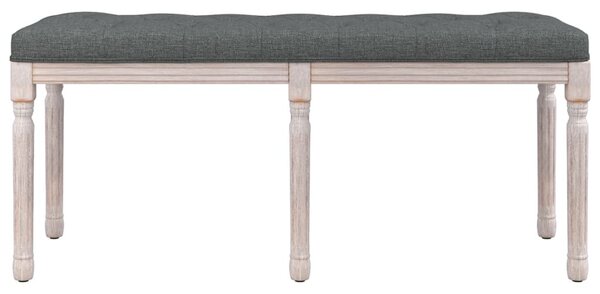 Sötétszürke szövetpad 110x40x49 cm