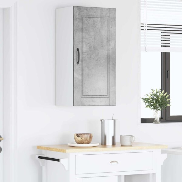 Fali Szekrény PORTO Beton Szürke 40 x 31 x 80 cm Faanyag