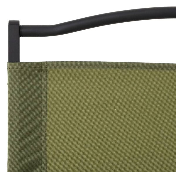 2 db zöld oxford szövet camping szék 54 x 43 x 59 cm