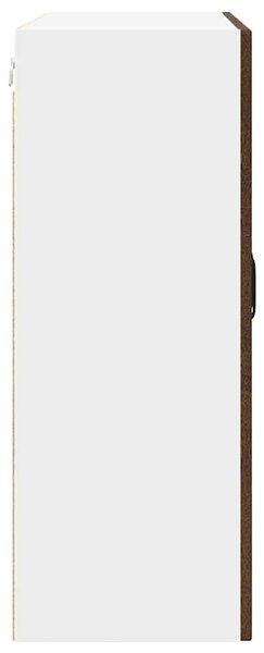 Fali üveges szekrény PORTO Barna Tölgy 80 x 31 x 80 cm Faanyag