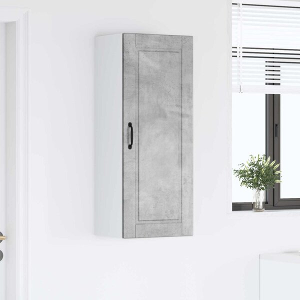 Fali Szekrény PORTO Beton Szürke 40 x 31 x 100 cm Faanyag