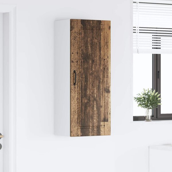 Fali Szekrény PORTO Öreg fa 40 x 31 x 100 cm Faanyag