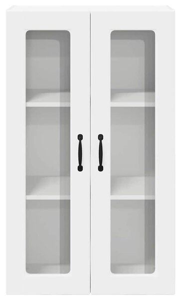 Fali üveges szekrény PORTO Fehér 60 x 31 x 100 cm Faanyag