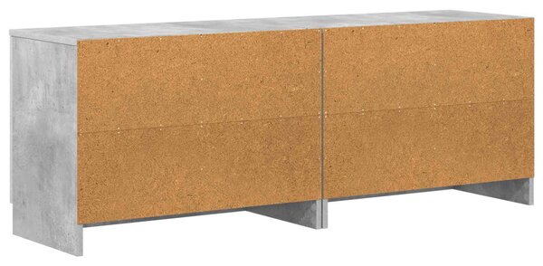 Ágyat tartó szekrény 2 pcs Betonszürke 66 x 35 x 48 cm