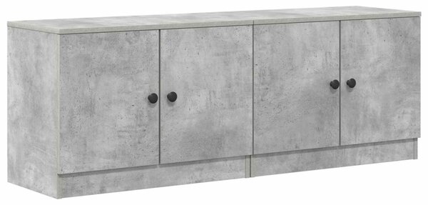Ágyat tartó szekrény 2 pcs Betonszürke 66 x 35 x 48 cm