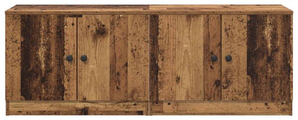 VidaXL Ágyat tartó szekrény 2 pcs Antik Fa 66 x 35 x 48 cm Szerelt Fa