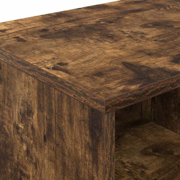 Ágyat tartó szekrény 2 pcs Antik Fa 66 x 33 x 48 cm Szerelt Fa