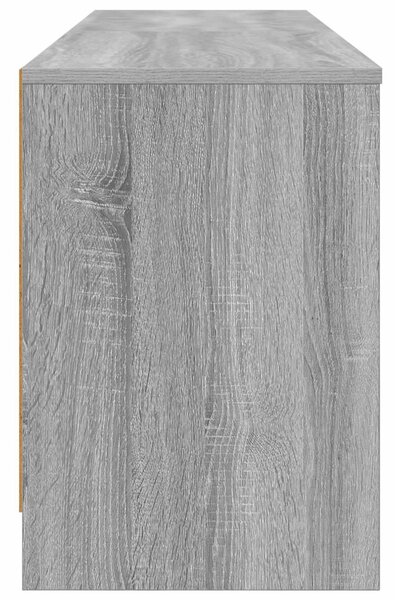 Ágyat tartó szekrény 2 pcs Szürke Sonoma 66 x 33 x 48 cm