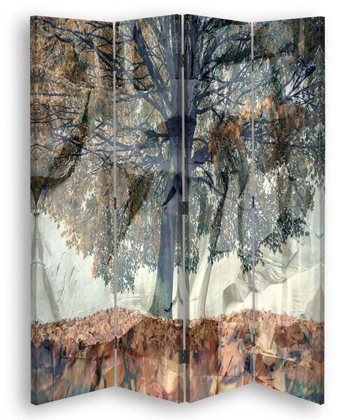Paraván Titokzatos fa Méretek: 145 x 170 cm, Kivitelezés: Klasszikus paraván