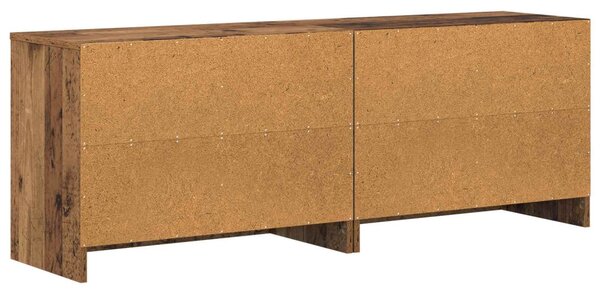 Ágyat tartó szekrény 2 pcs Antik Fa 66 x 33 x 48 cm Szerelt Fa