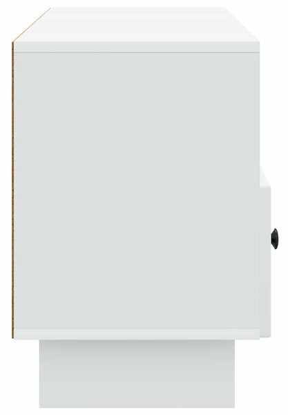 TV szekrény fiókkal Fehér 102 x 34,5 x 50 cm Szerelt Fa
