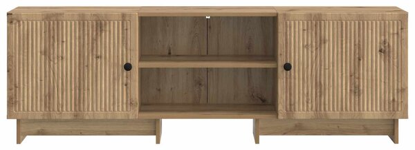 TV szekrény 150 x 31 x 50 cm Kézműves Tölgy Mérnöki fa