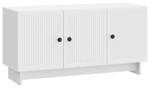 TV szekrény Fehér 99 x 34,5 x 50 cm Szerelt Fa