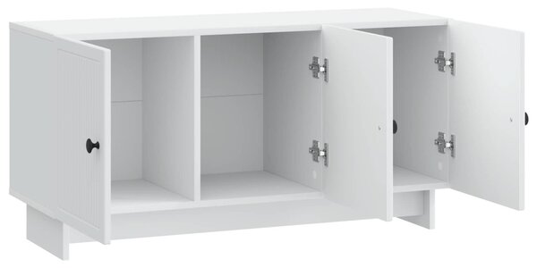 TV szekrény Fehér 99 x 34,5 x 50 cm Szerelt Fa