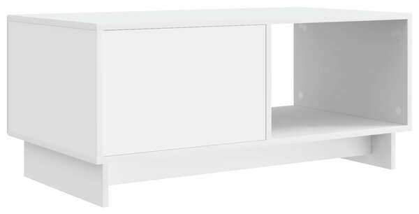Dohányzóasztal Fehér 90 x 50 x 40 cm Szerelt Fa