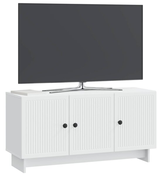 TV szekrény Fehér 99 x 34,5 x 50 cm Szerelt Fa