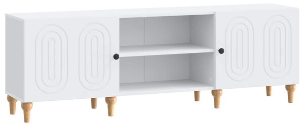 TV szekrény Fehér 150 x 31 x 50 cm Szerelt Fa